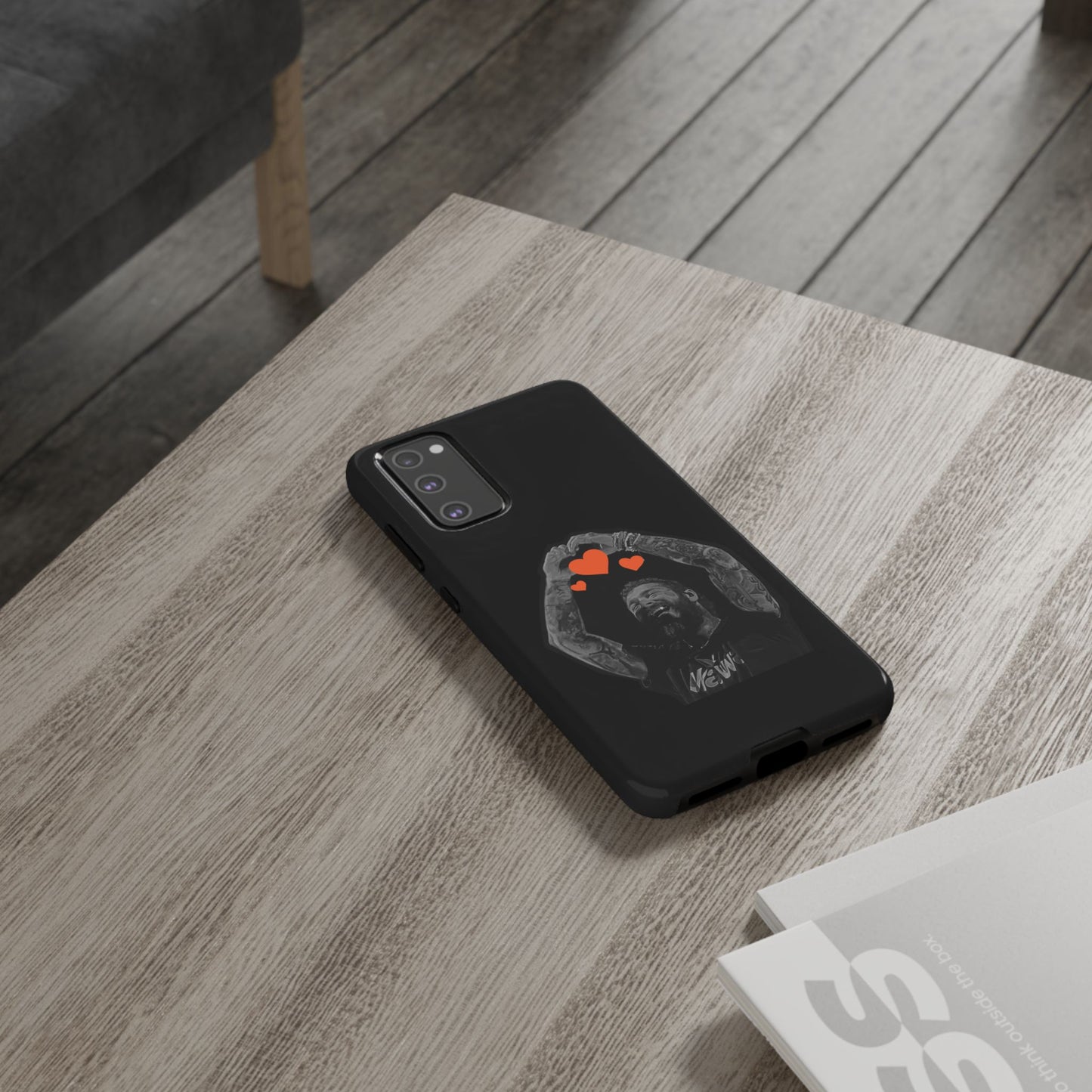 Tough Samsung Case (S20–S25) – Post Malone Heartfelt Wishes