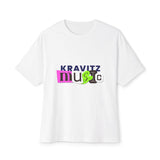 Mixed Tape Music Unisex Oversized Boxy tee