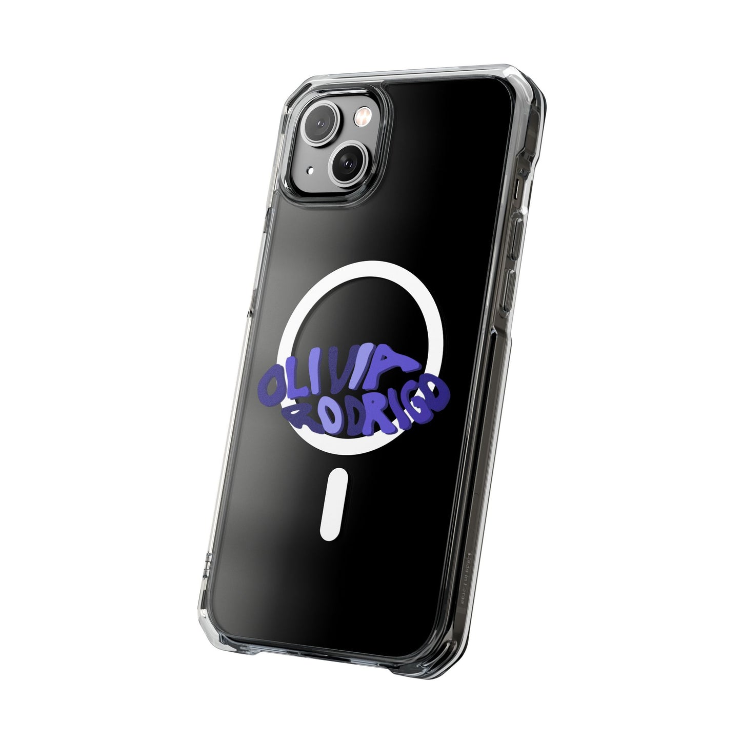 Olivia Rodrigo Wavy Text Magnetic Clear Impact Case