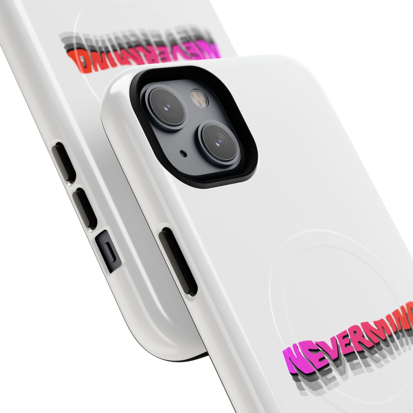 Wavy Groovy Typography Tough Magnetic Case