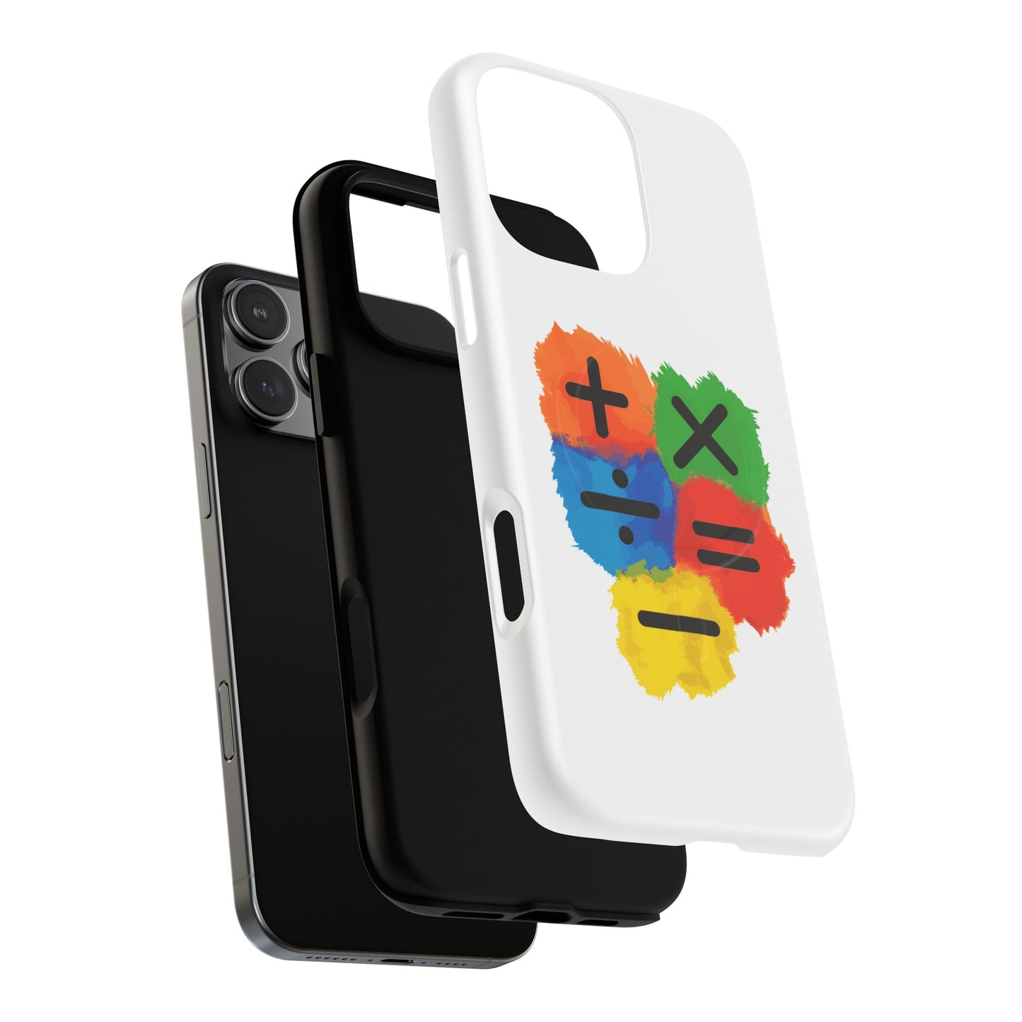 Orange Equals Symbol Tough Magnetic case