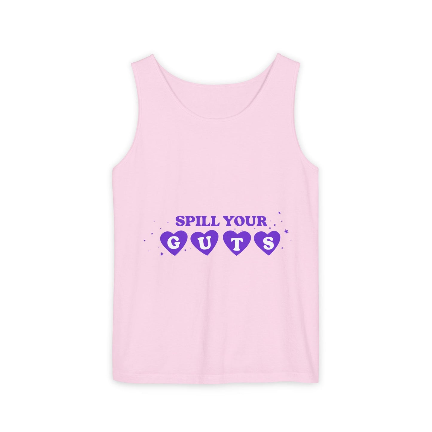 Spill Your Guts Heart-Dyed Tank Top