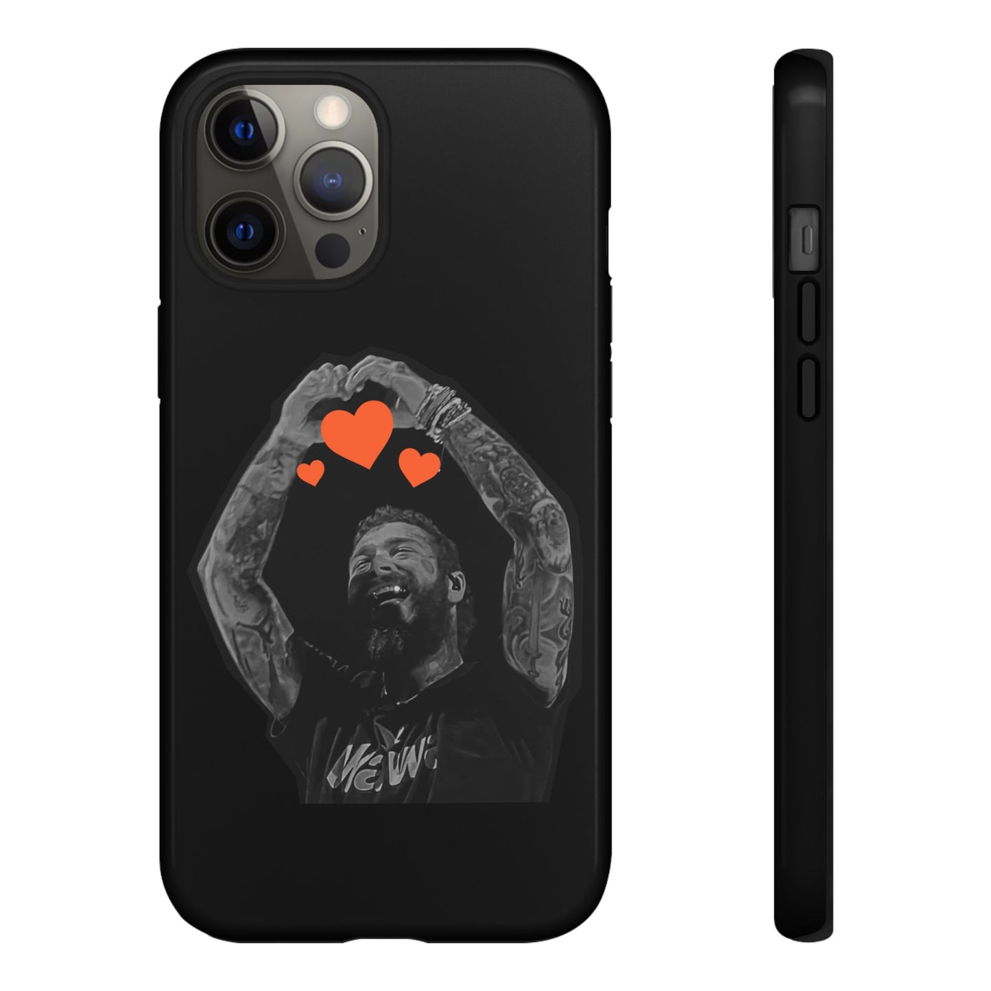 Tough iPhone Case (12–16 Pro Max) – Post Malone Heartfelt Wishes