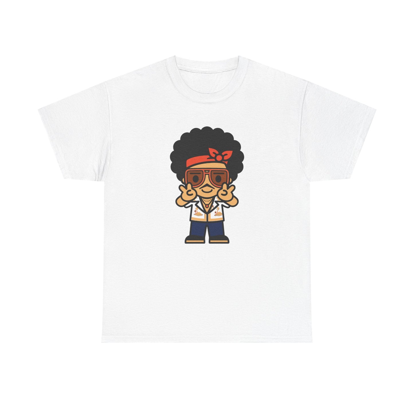 Afro Disco Mood Unisex Heavy cotton Tee