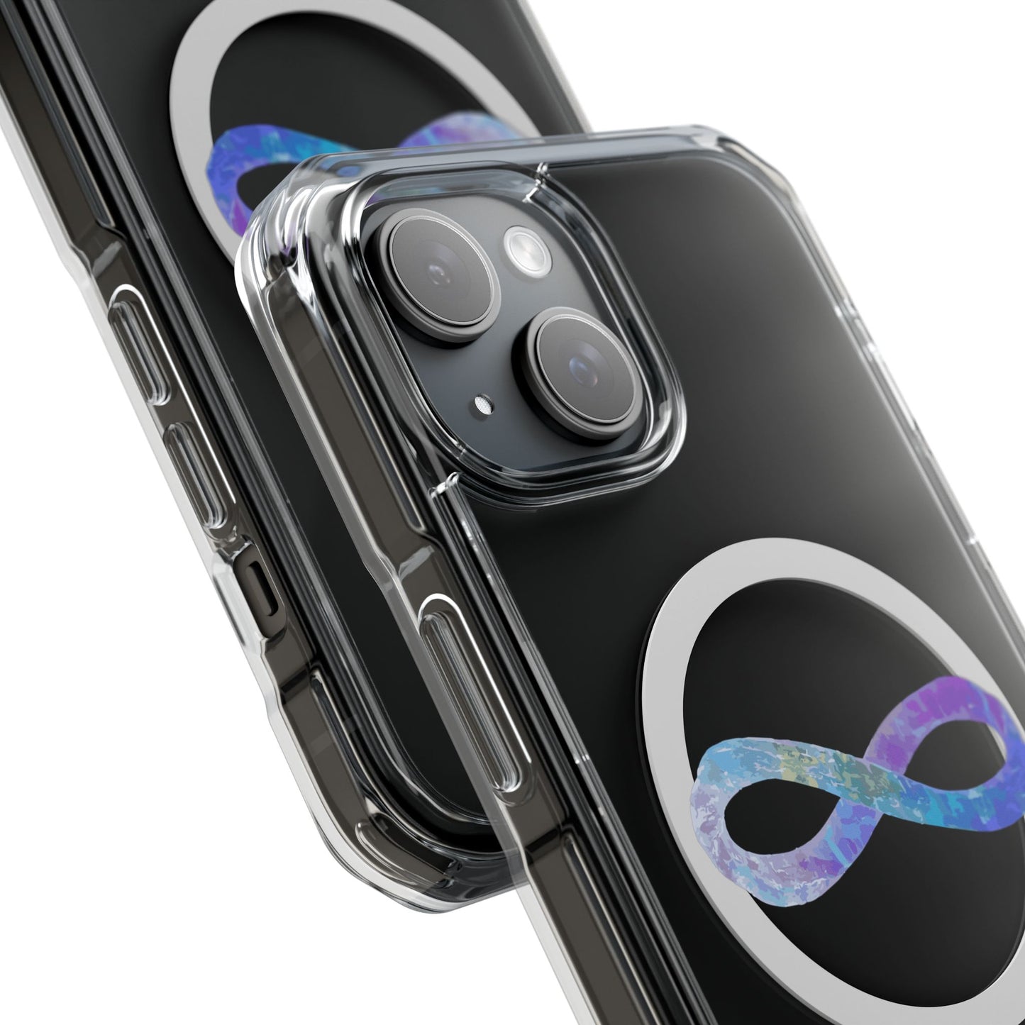 Cosmic Infinity Loop Magnetic Clear Impact case