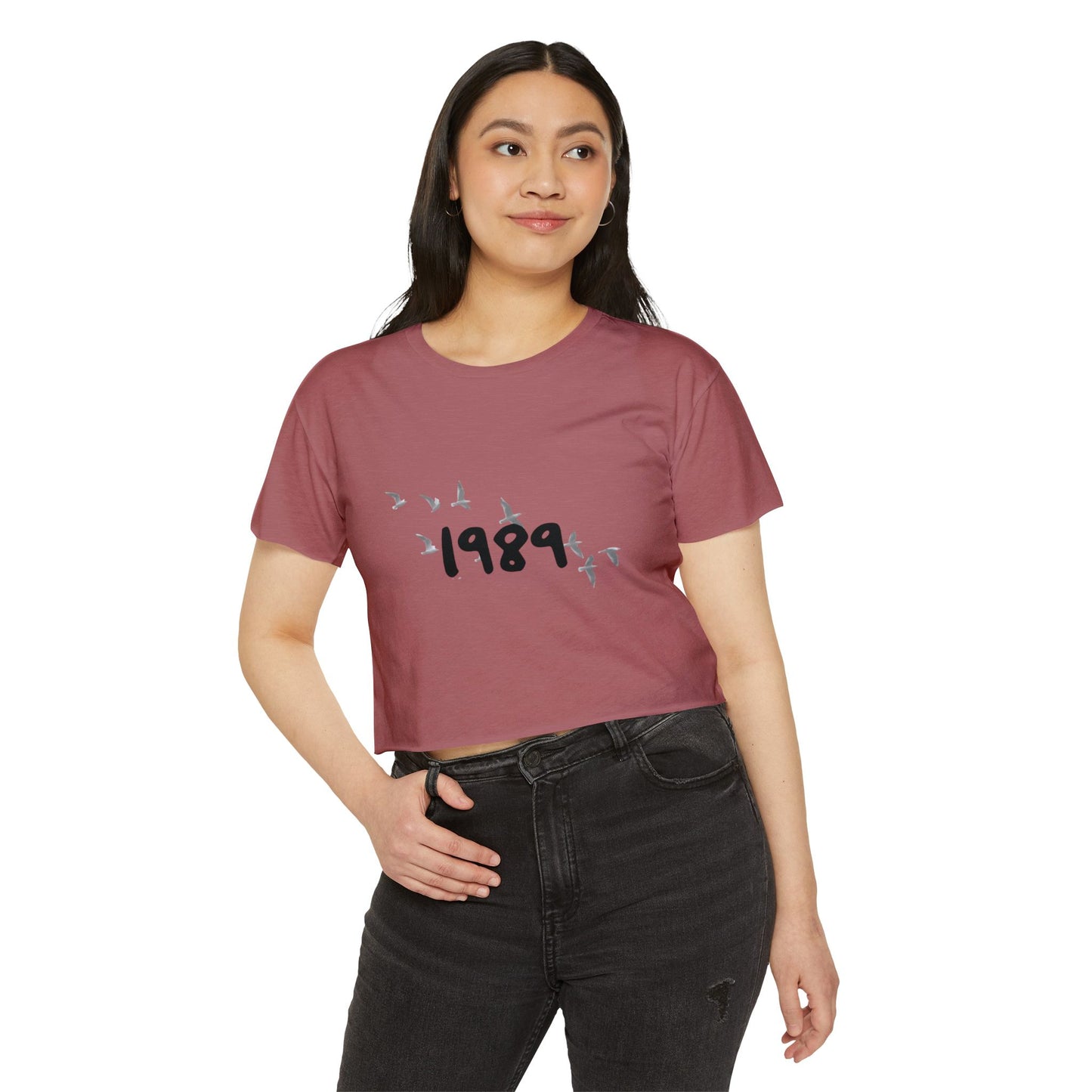 Wings of '89 Women's Festival Crop Top