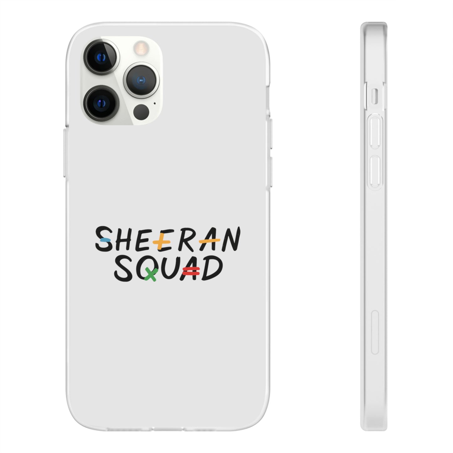 Ed Sheeran Squad Flexi iPhone Case | Minimal & Sleek