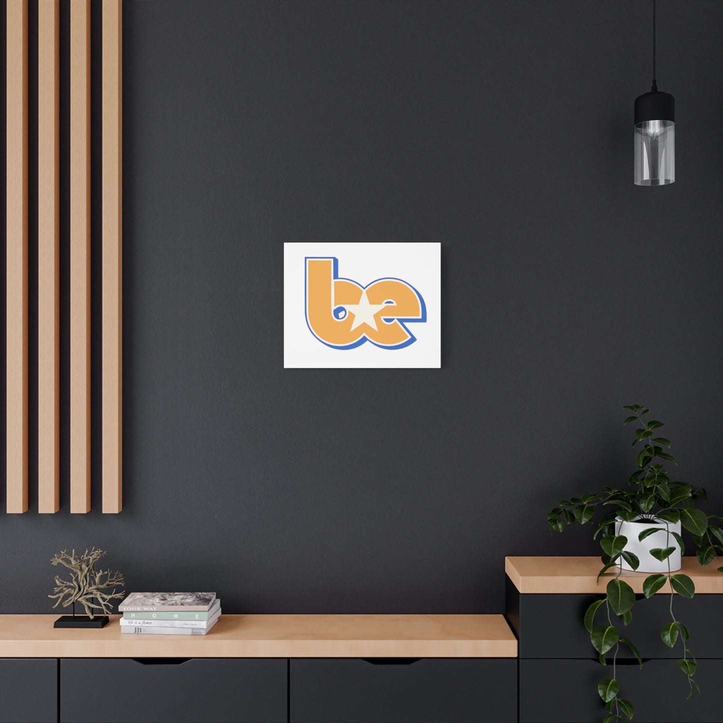 BE Star Retro Matte Canvas