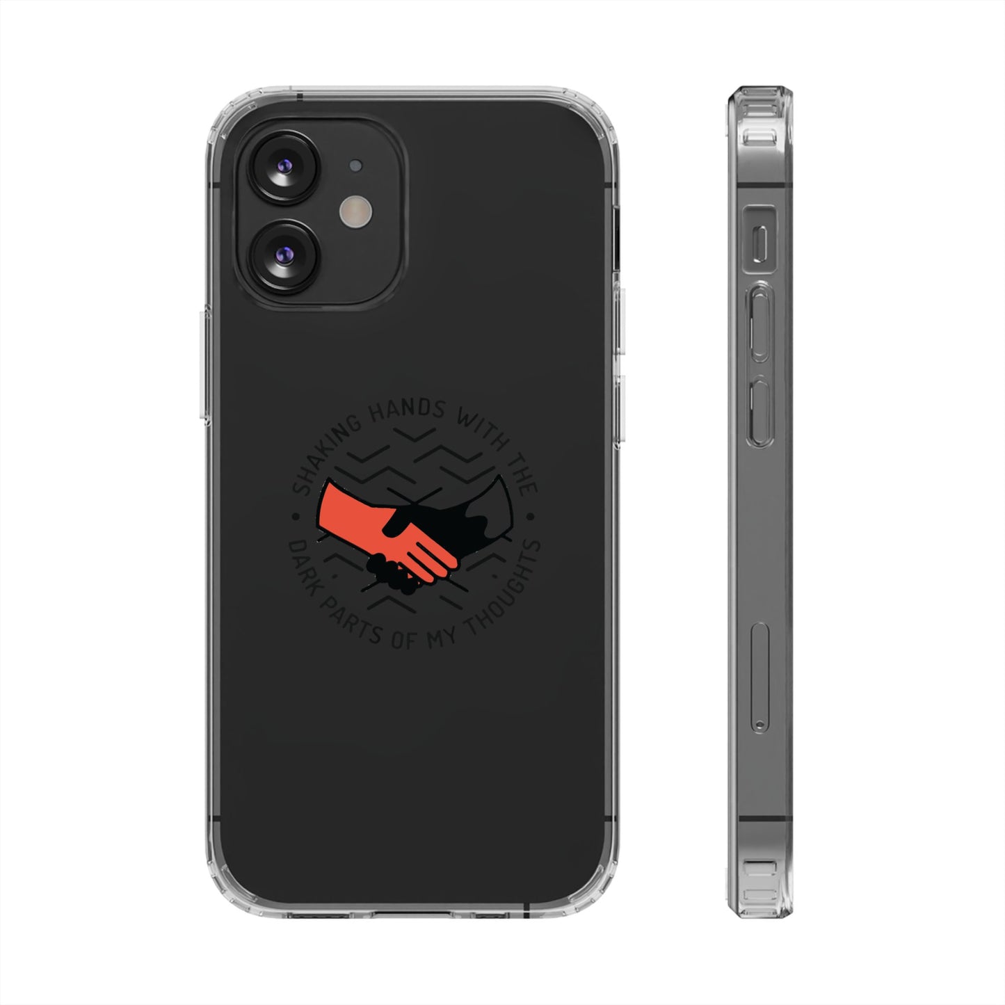 Dark Grip Clear Case