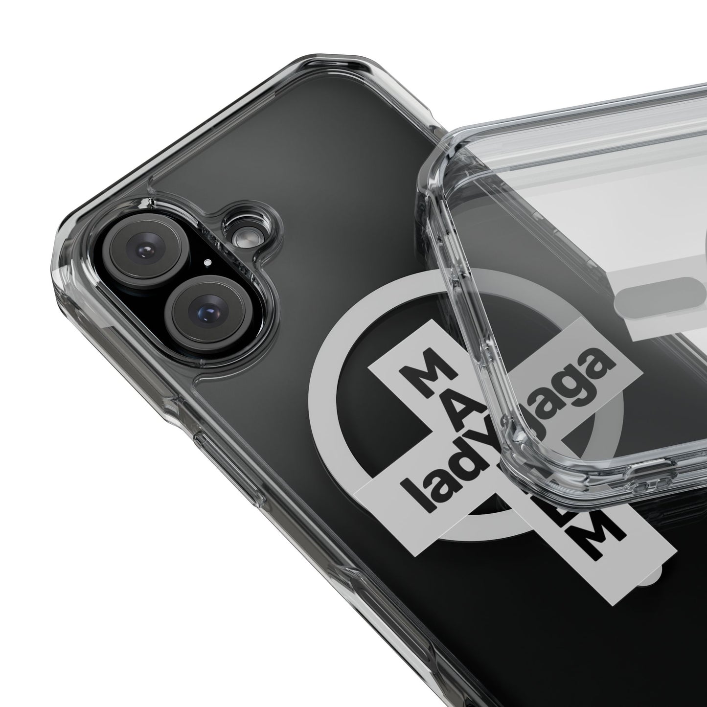 Lady Cross Mayhem Magnetic clear case