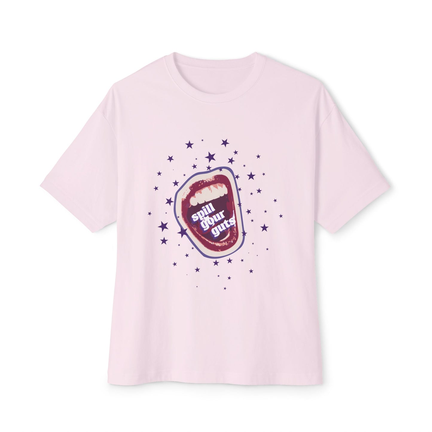 Spill Your Guts Scream-Oversized Tee