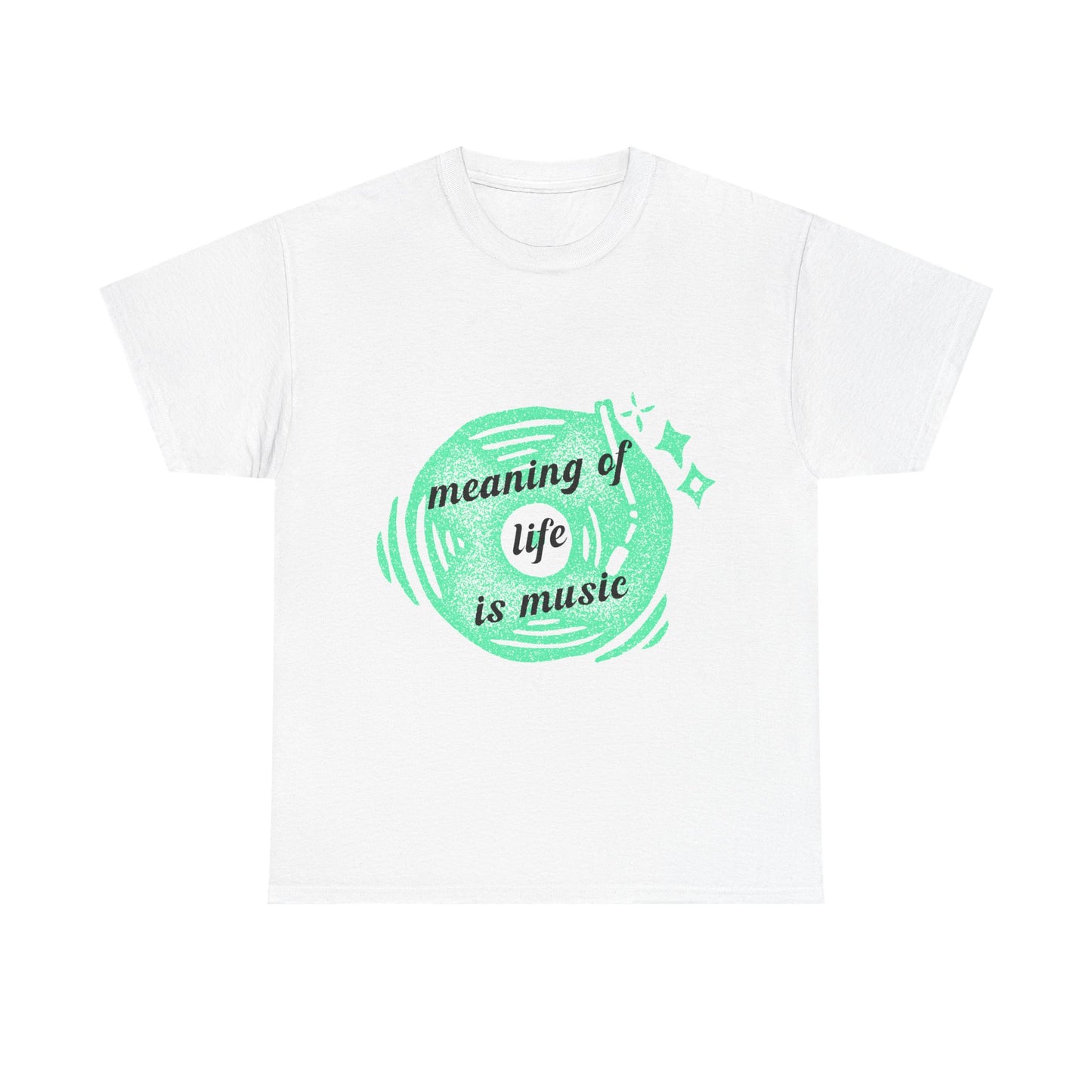 Vinyl Dreams Speak Unisex Heavy cotton tee