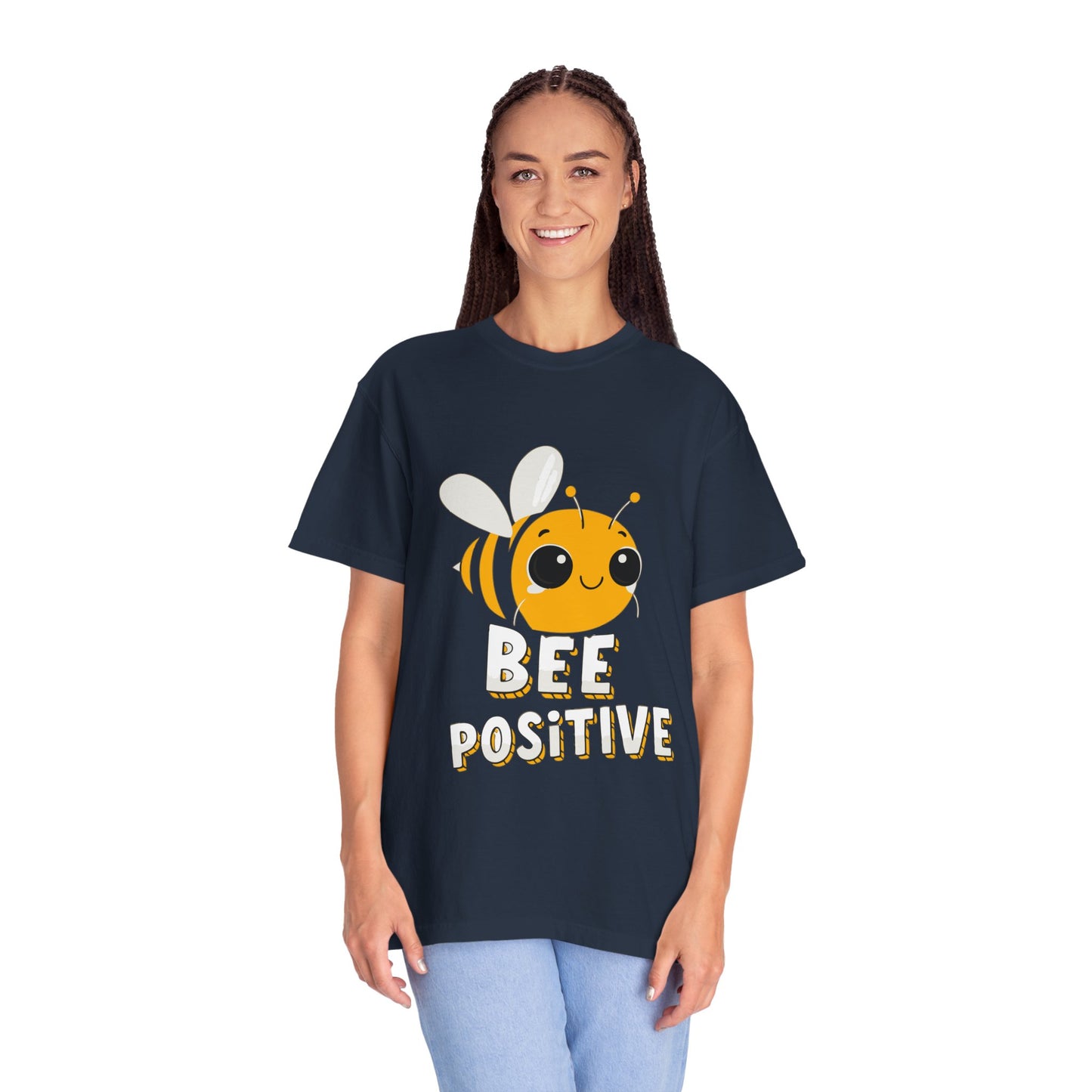 Dyed T-shirt – Snazzy Bee positive Edition