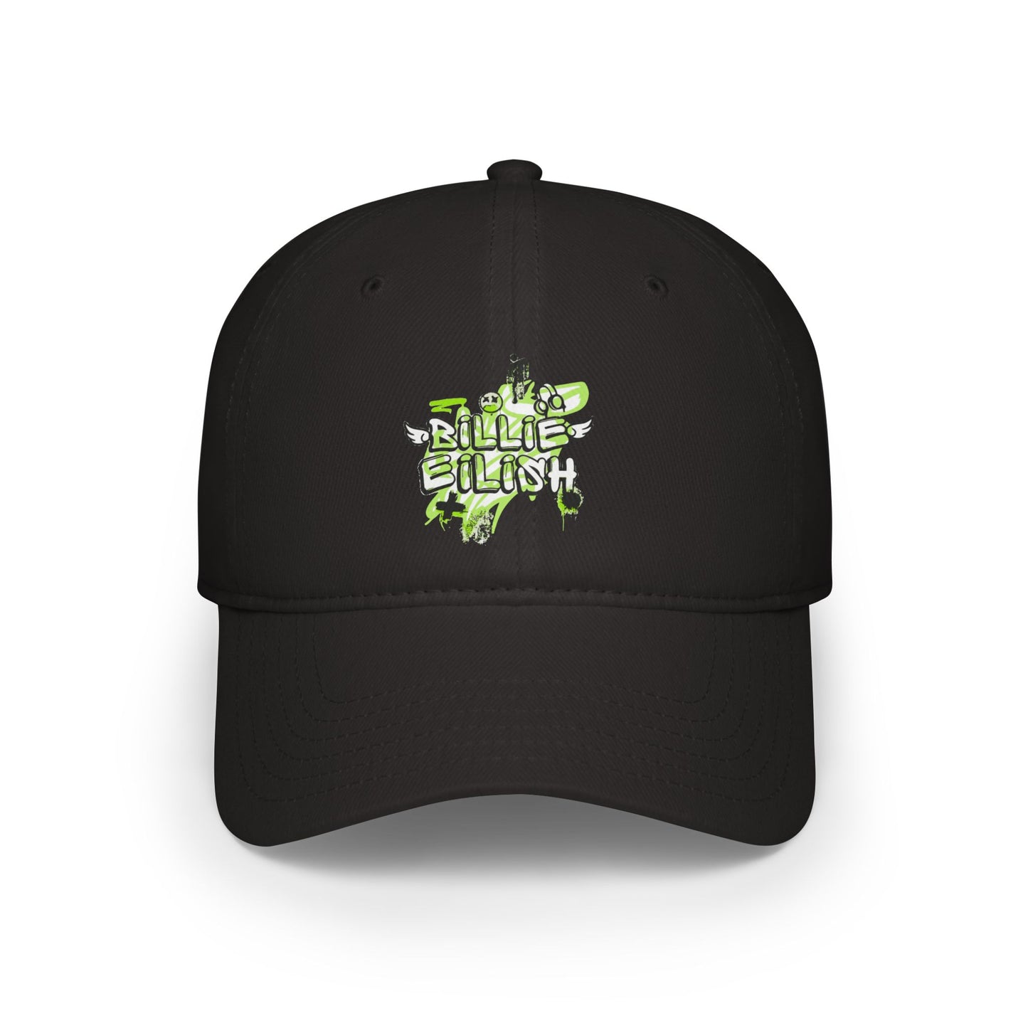 Grunge Angel Graffiti Baseball Cap