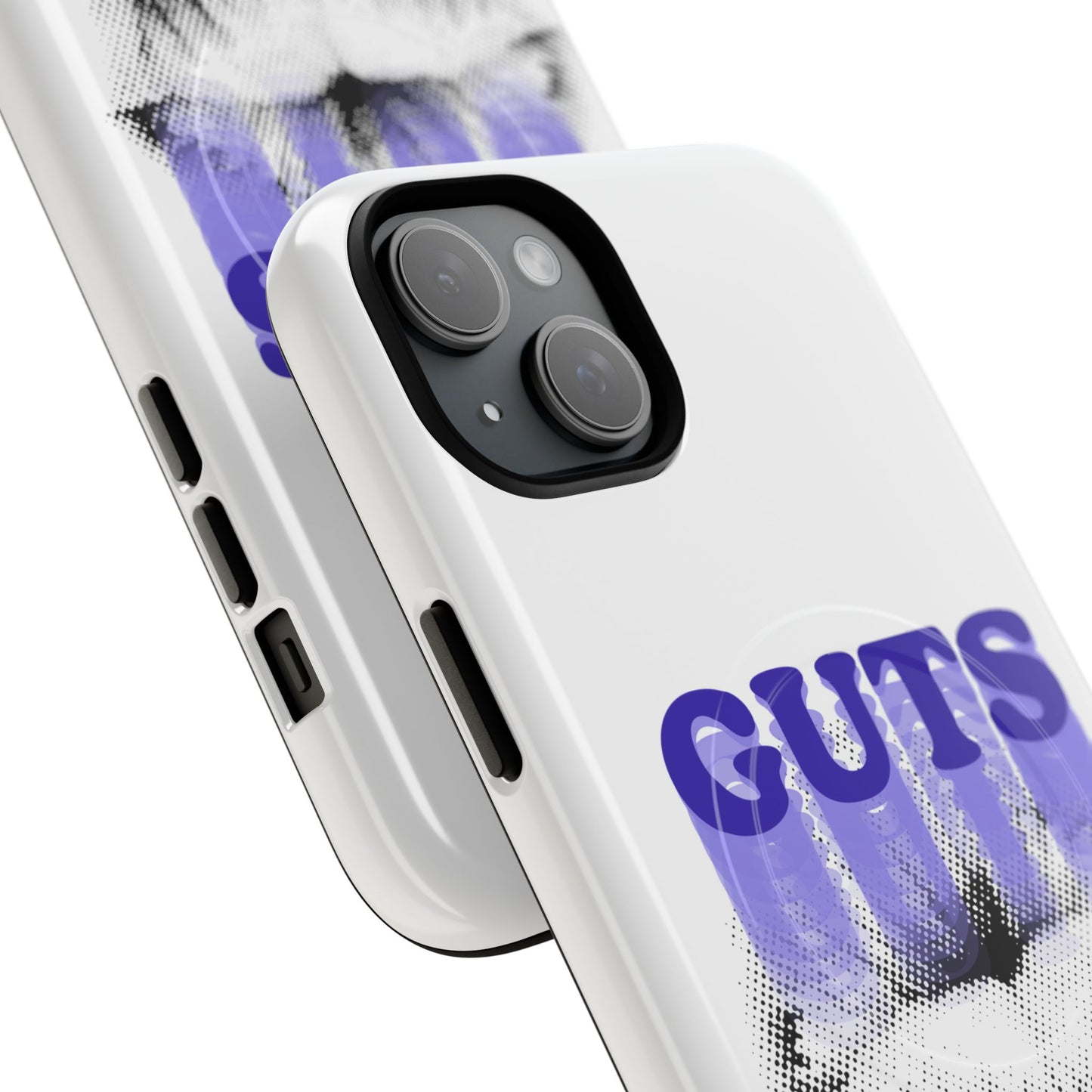 Guts Drip Effect Halftone Tough Magnetic phone case
