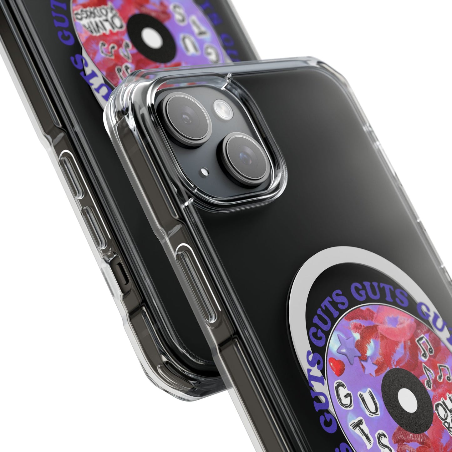 Guts Album Art CD Magnetic Clear Impact Case