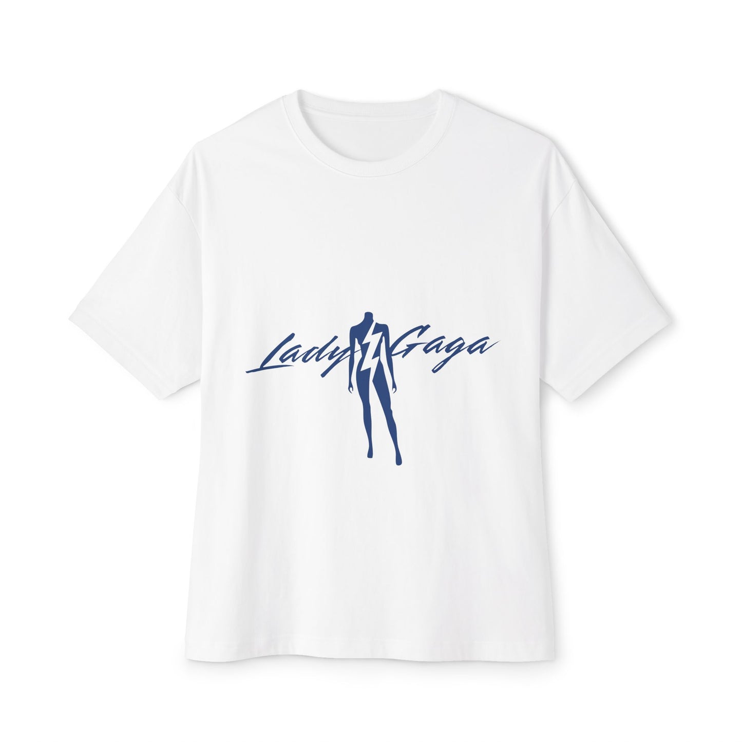Bolt Silhouette-Unisex Oversized Tee