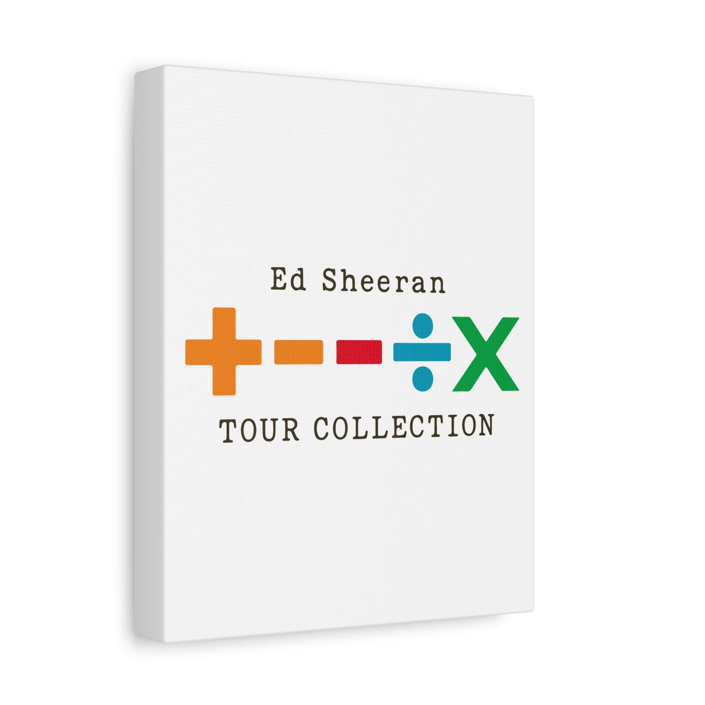Matte Stretched Canvas, 1.25" Depth – Ed Sheeran Edition
