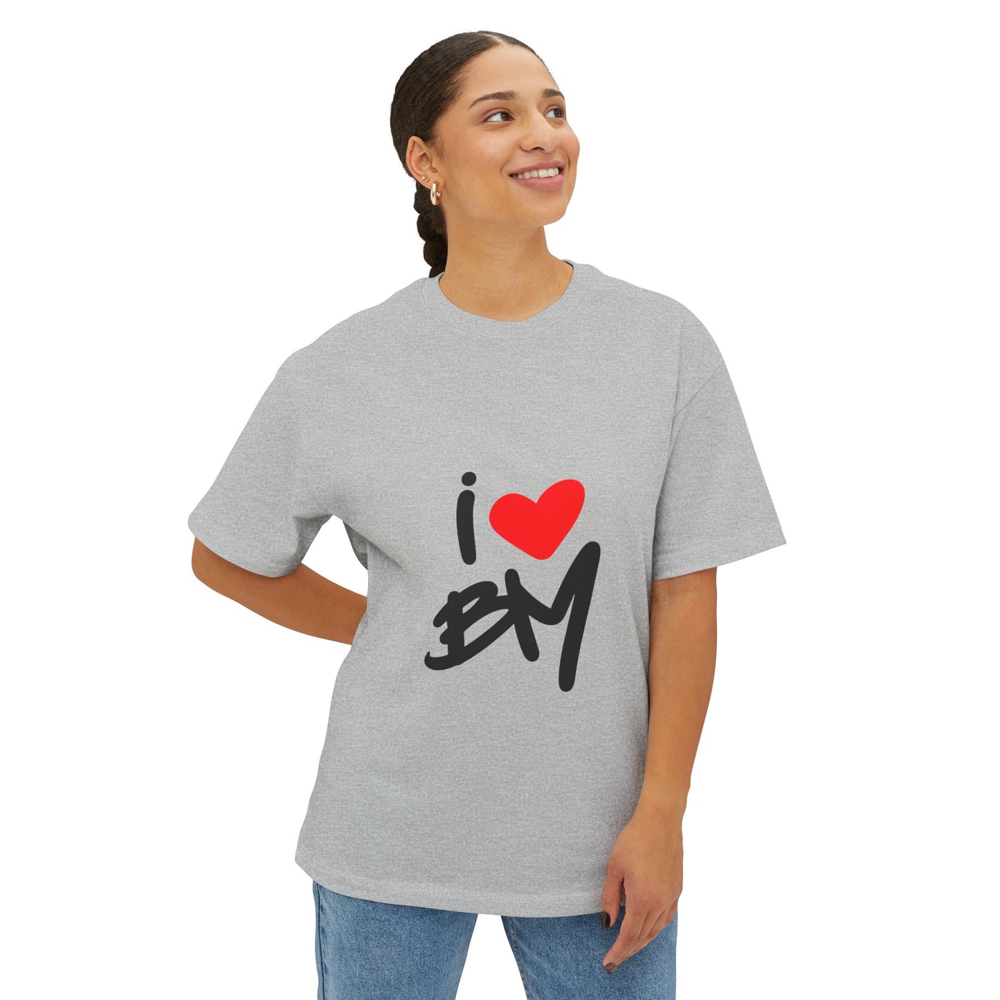 Sketch Love Groove Unisex Oversized Boxy Tee
