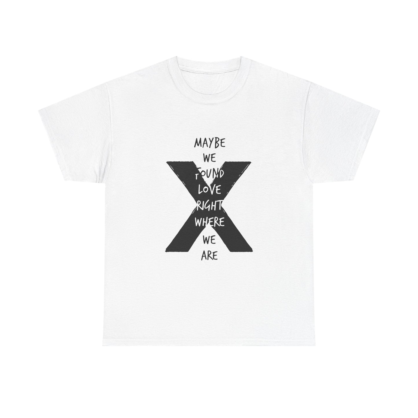 Abstract Paw and Brush Stroke Unisex Heavy Cotton Tee