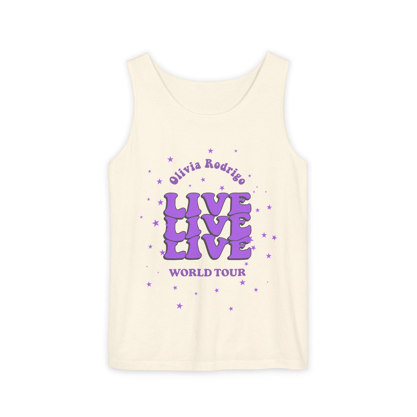 Olivia Rodrigo Live World Tour-Dyed Tank Top