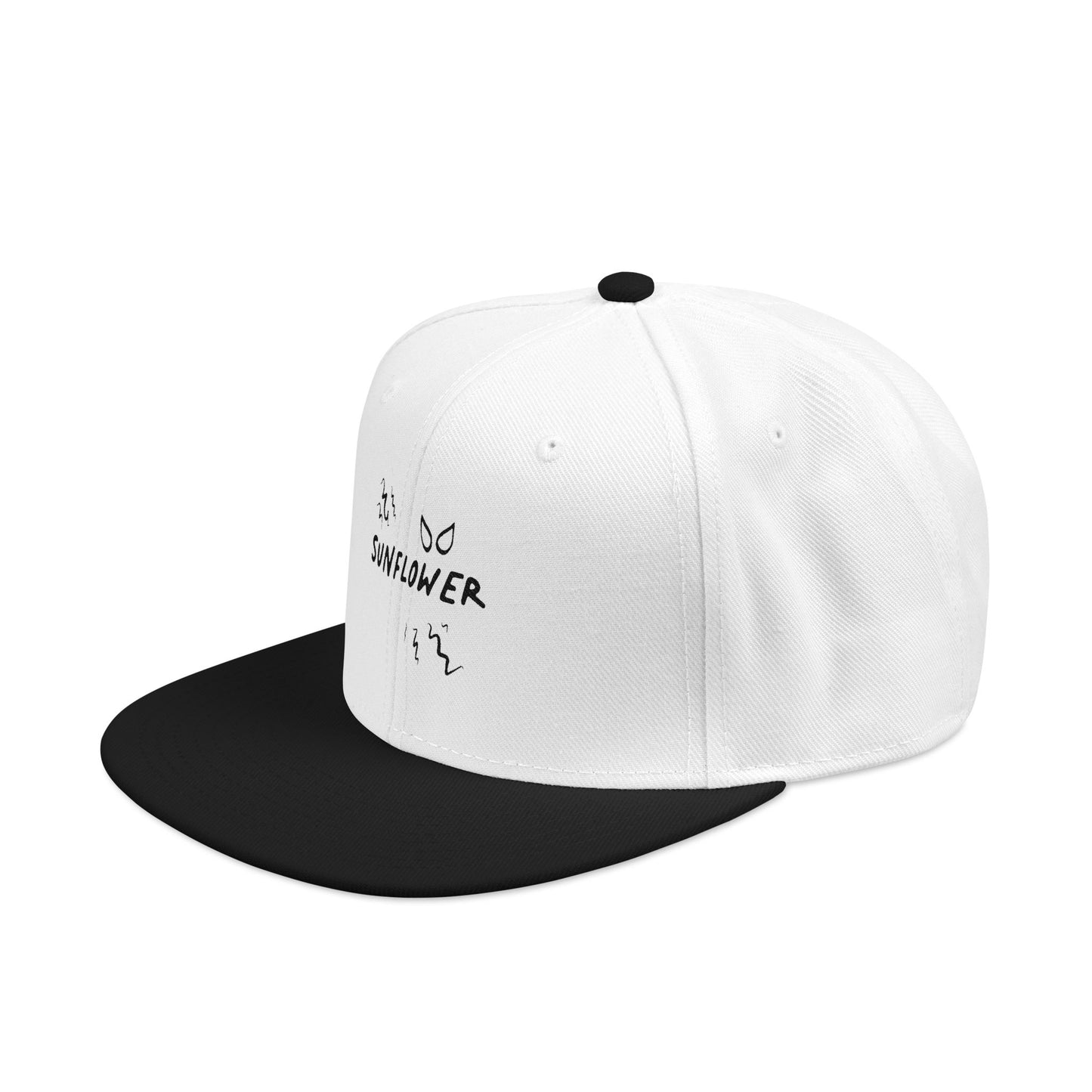 Yellow Barbed Wire Disc Snapback Cap