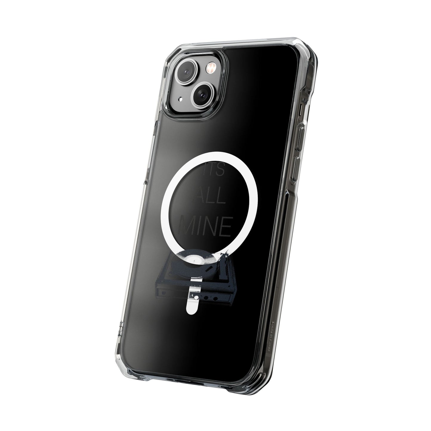 Spin It Retro Magnetic clear Impact Case