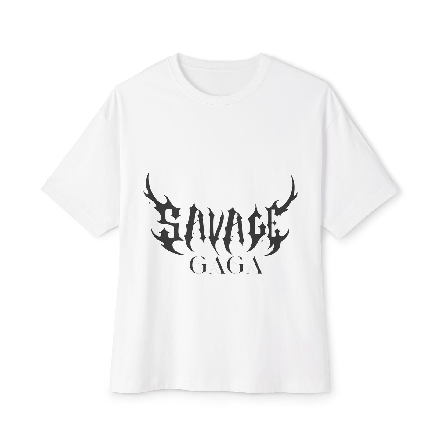 Monster Font-Unisex Oversized Tee
