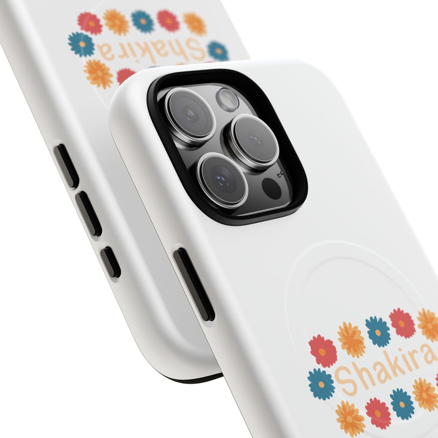 Retro Floral Groove Tough Magnetic case