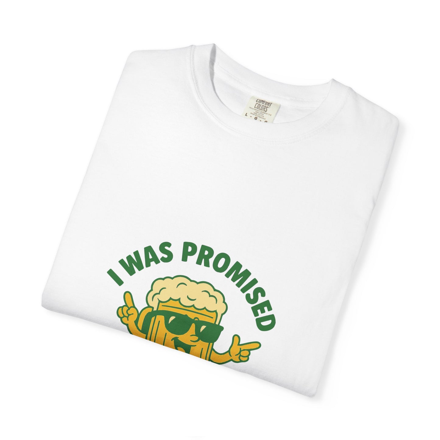Unisex Garment-Dyed T-shirt – Snazzy Free Beer Edition
