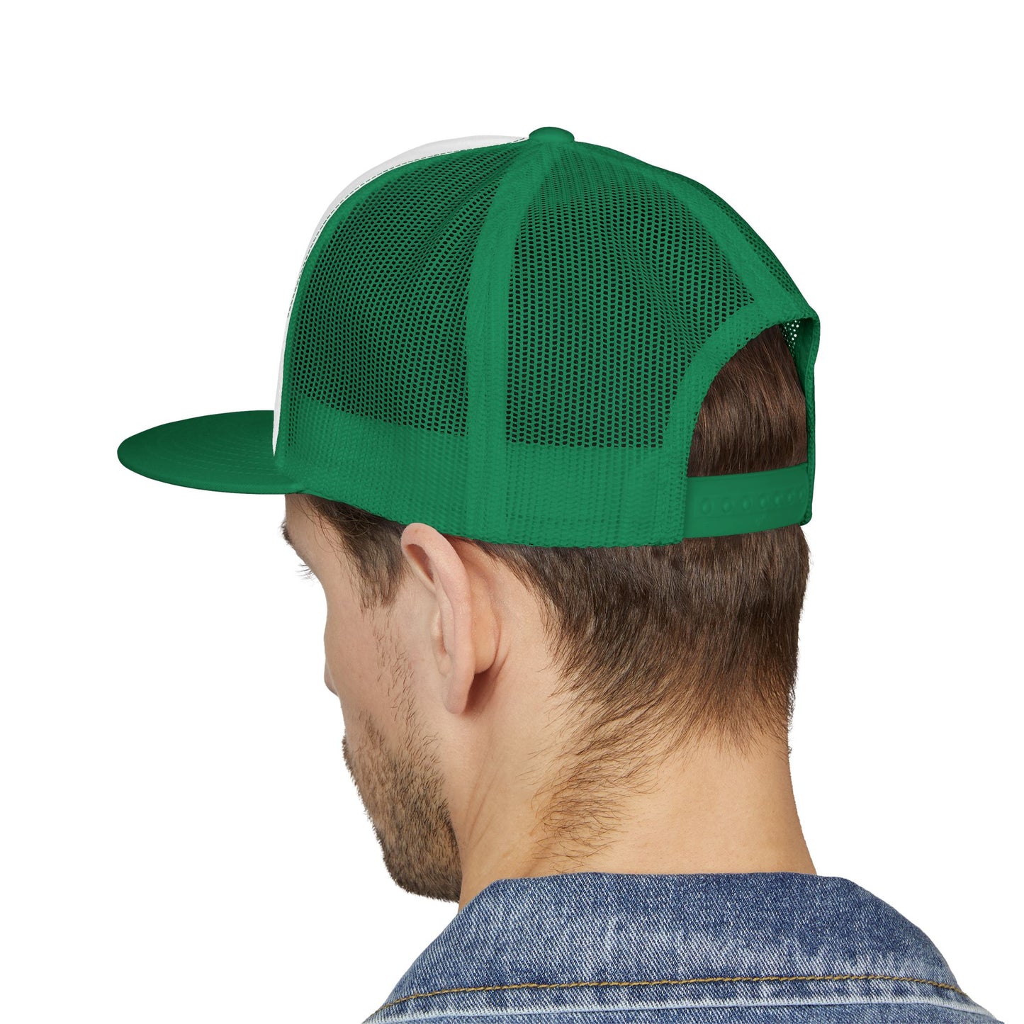 ILO Bold Red Block Trucker Cap