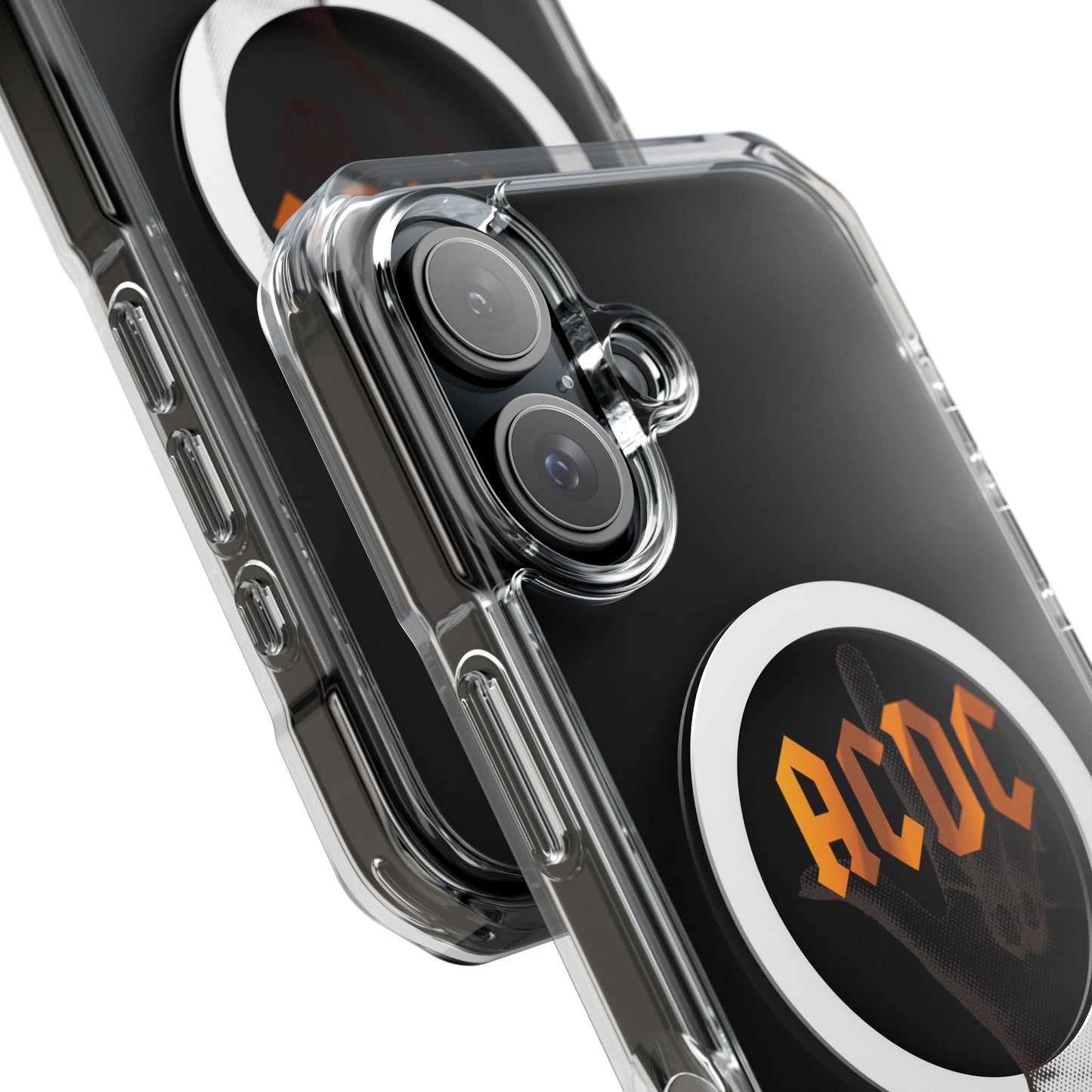 Retro Thunderbolt Magnetic Clear Impact case