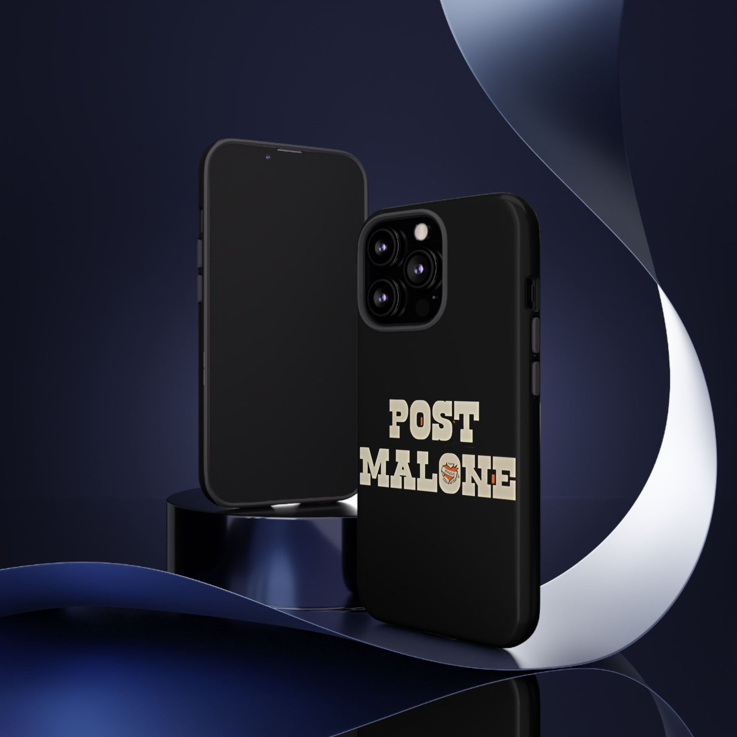 Tough iPhone Case (12–16 Pro Max) – Post Malone Bold Design