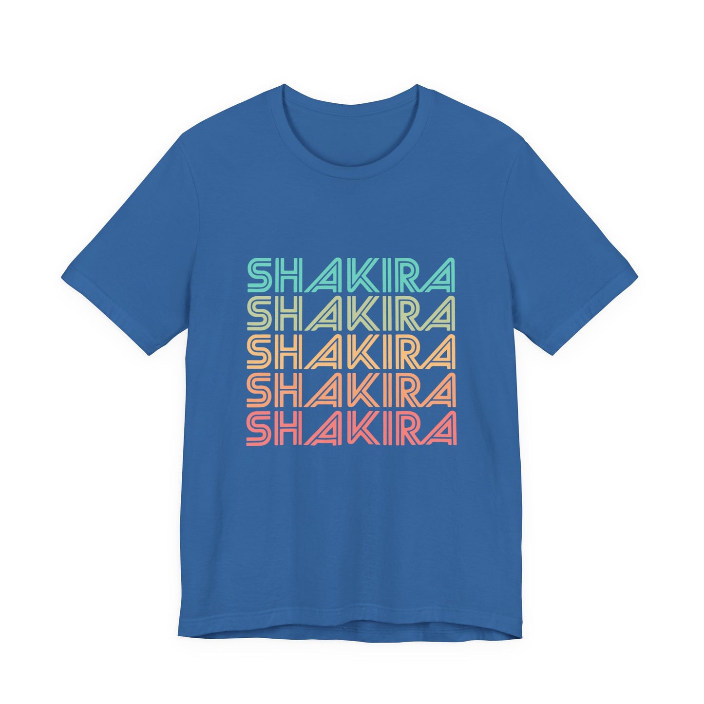 Retro Pop Lines Unisex jersey short sleeve tee