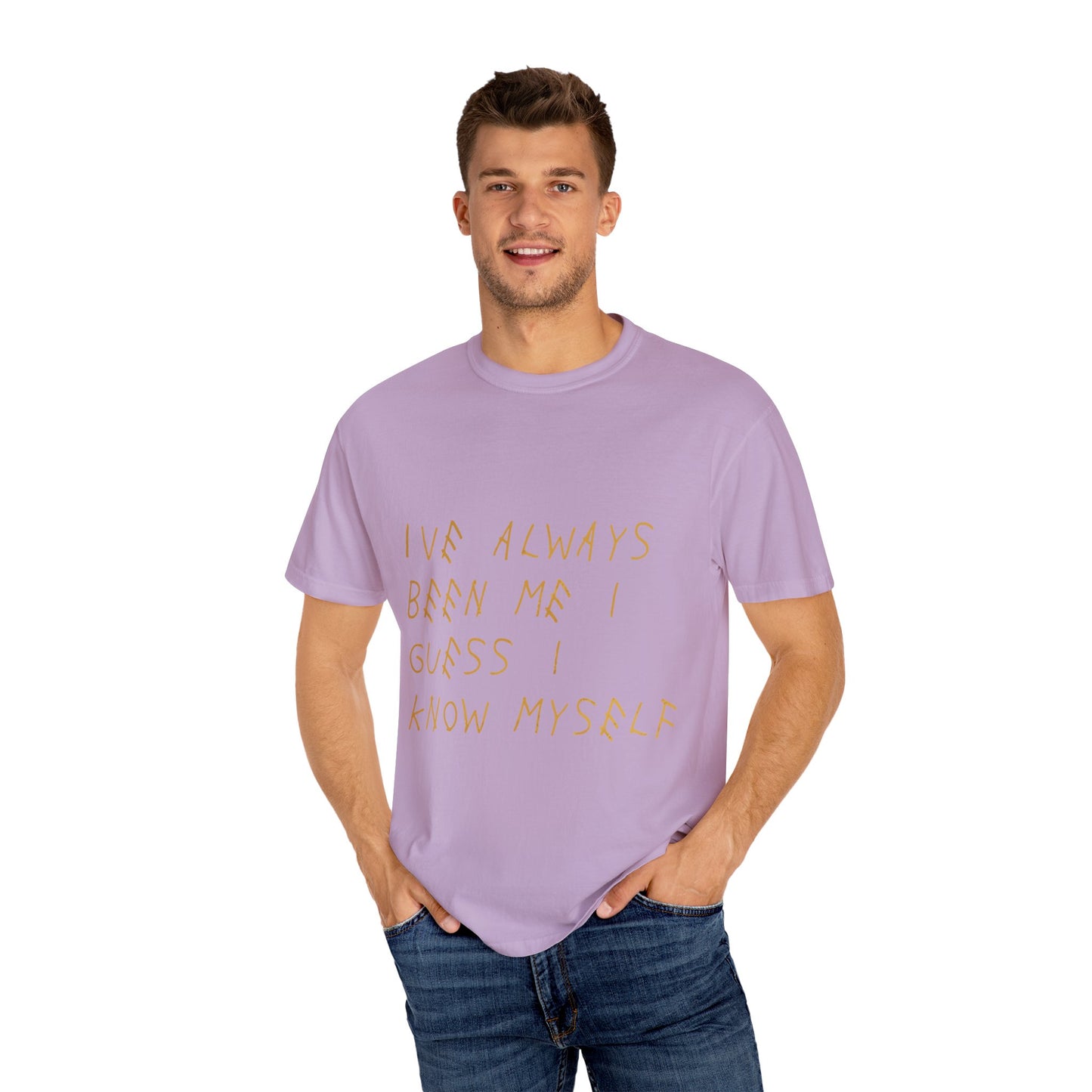Know Myself Lyric Script Dyed Tshirt