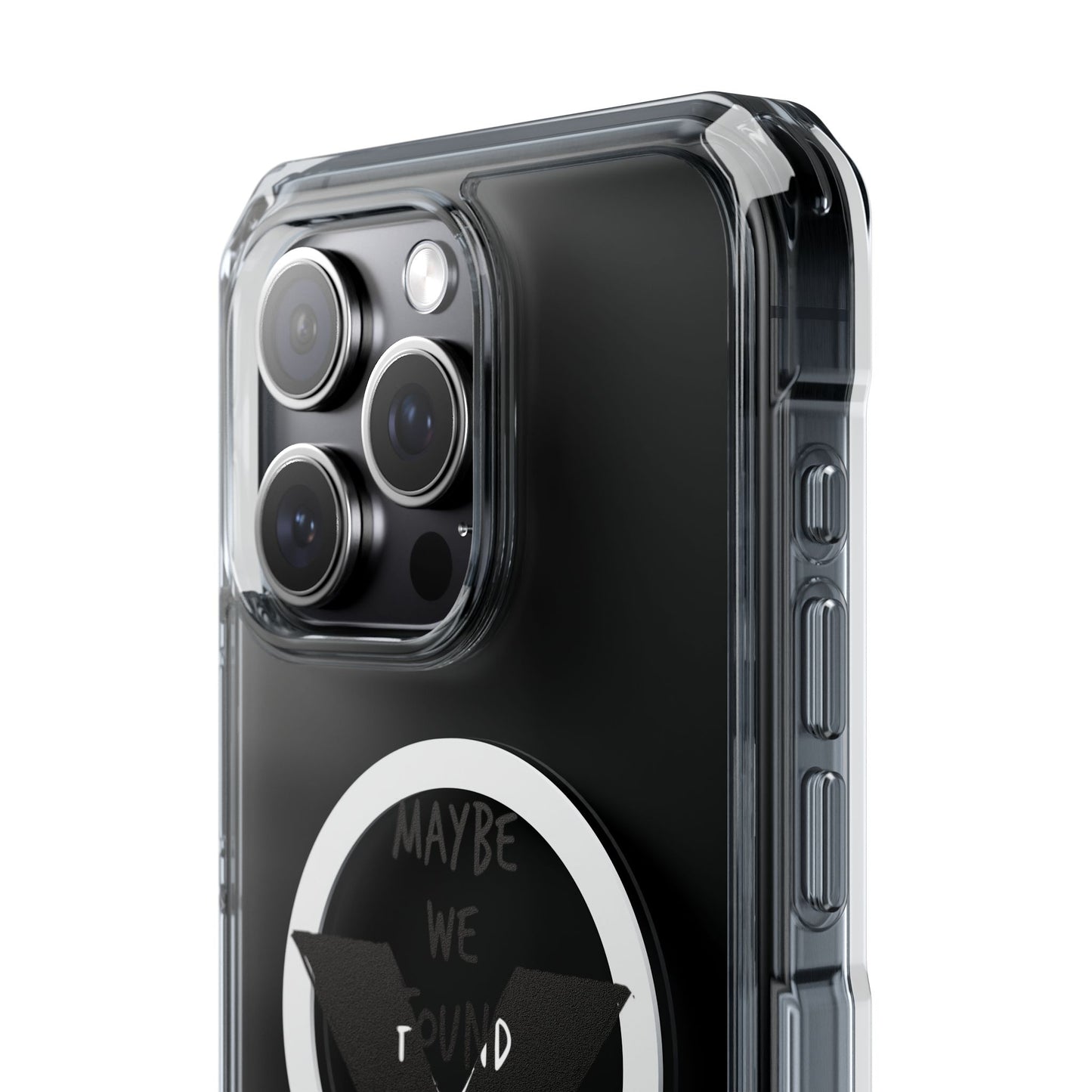 Abstract Paw and Brush Stroke Magnetic Clear Impact Case