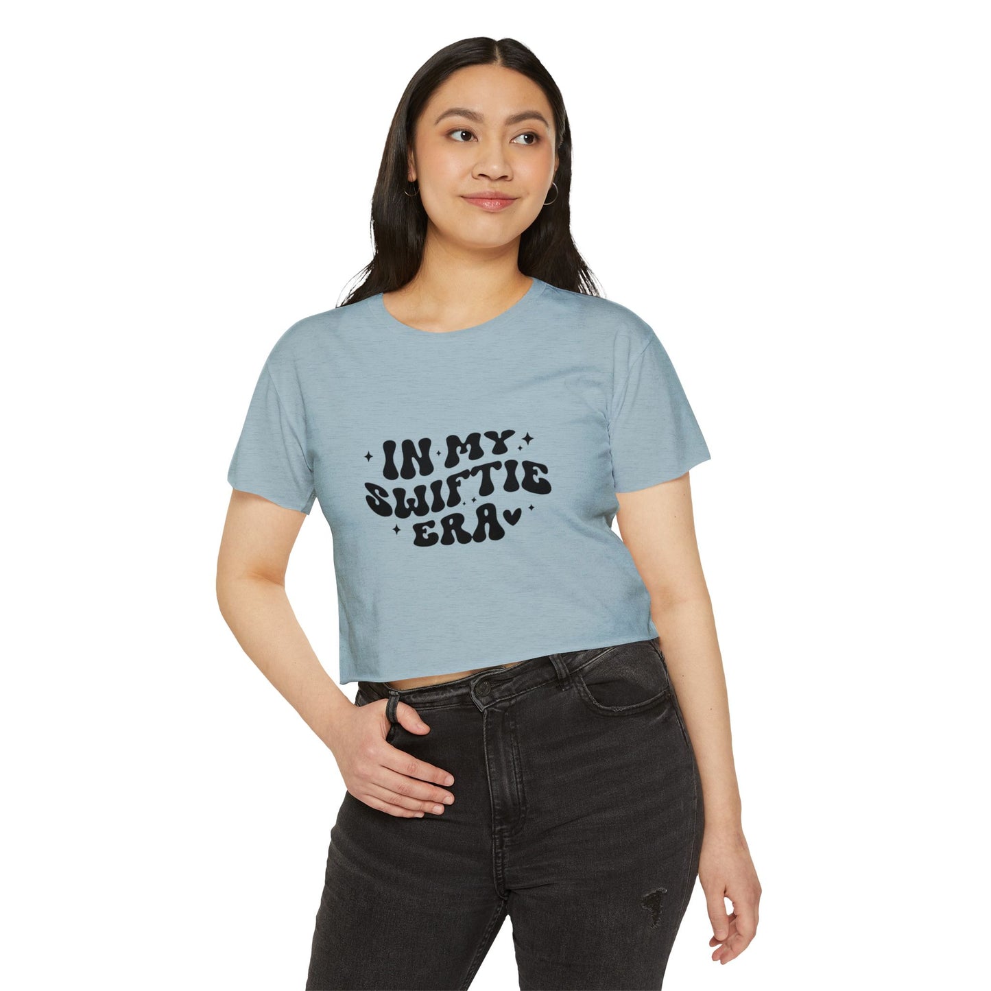 Retro Girl Power Women's Festival Crop Top