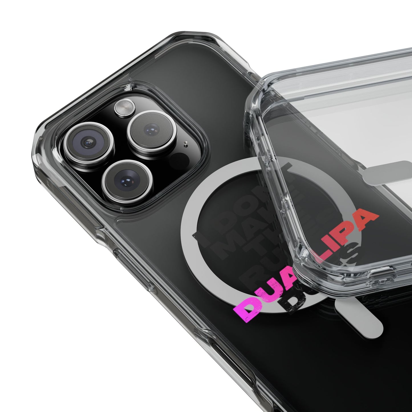 Retro Fade Letter Magnetic Clear Impact case