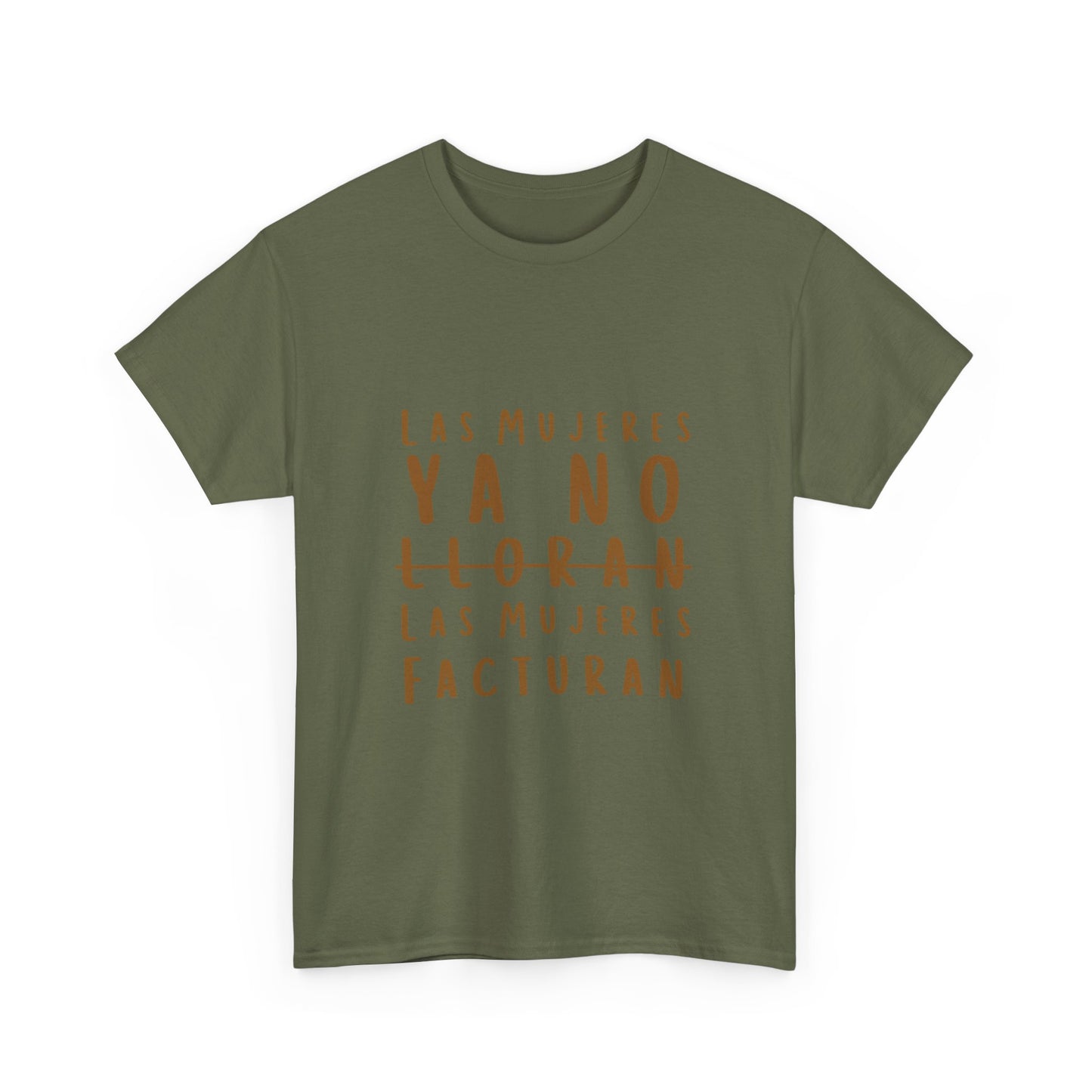 Hustle Over Tears Unisex Heavy cotton tee