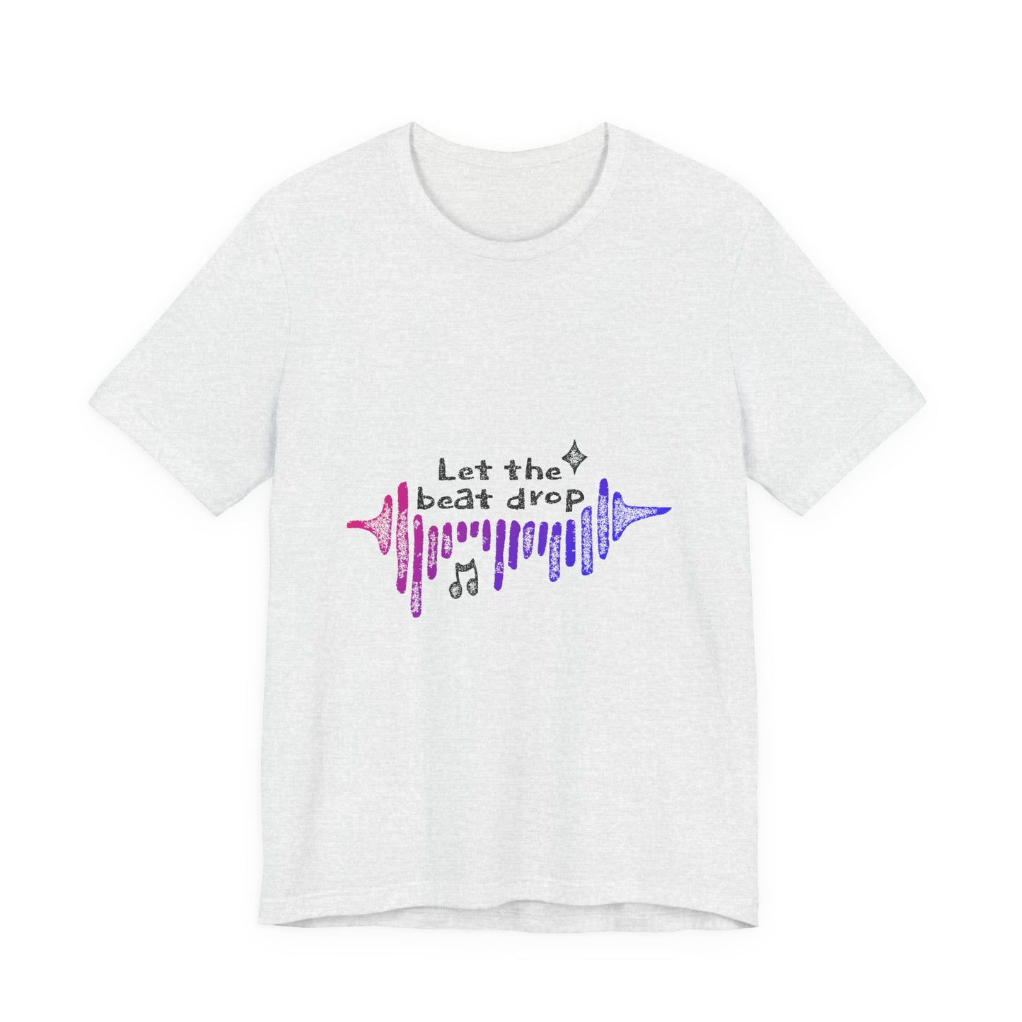 Bold Beats Visualizer Unisex Jersey short sleeve tee