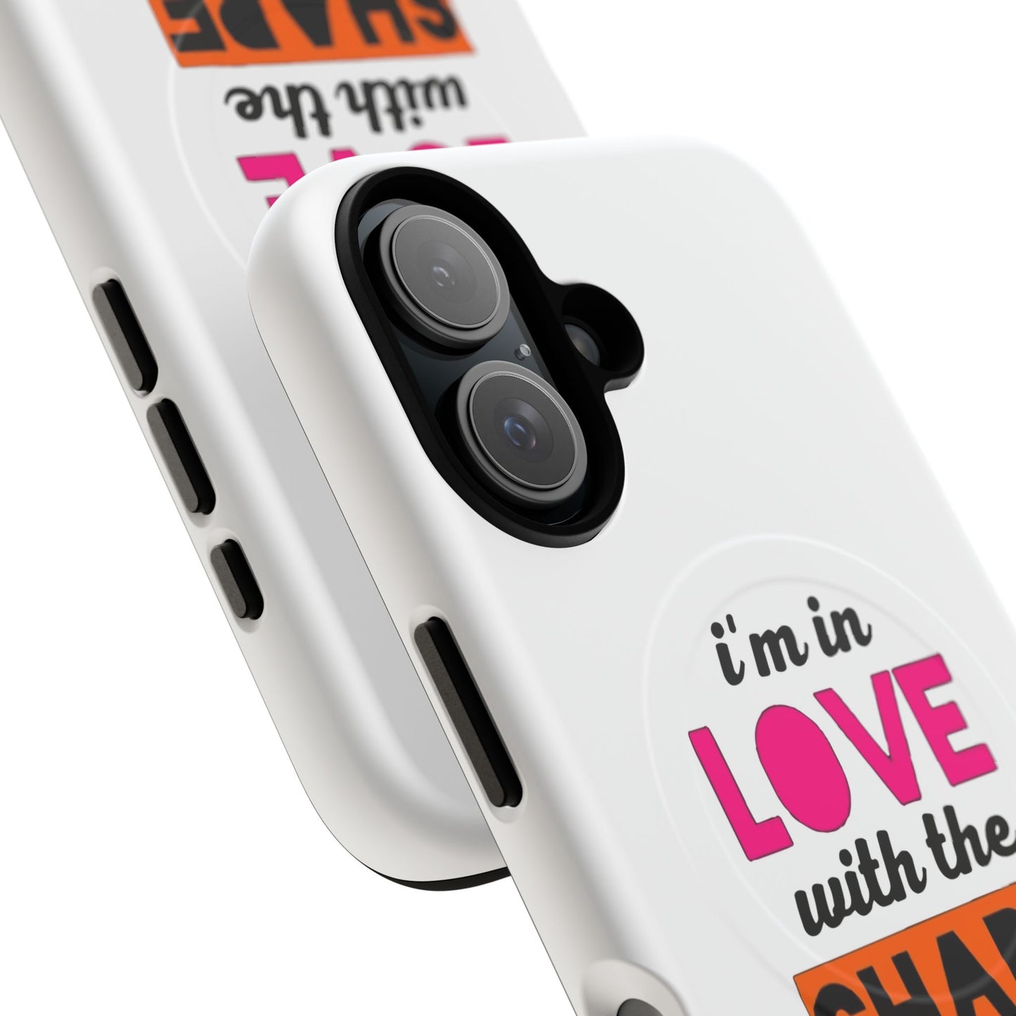 Orange Divide Symbol Tough Magnetic case