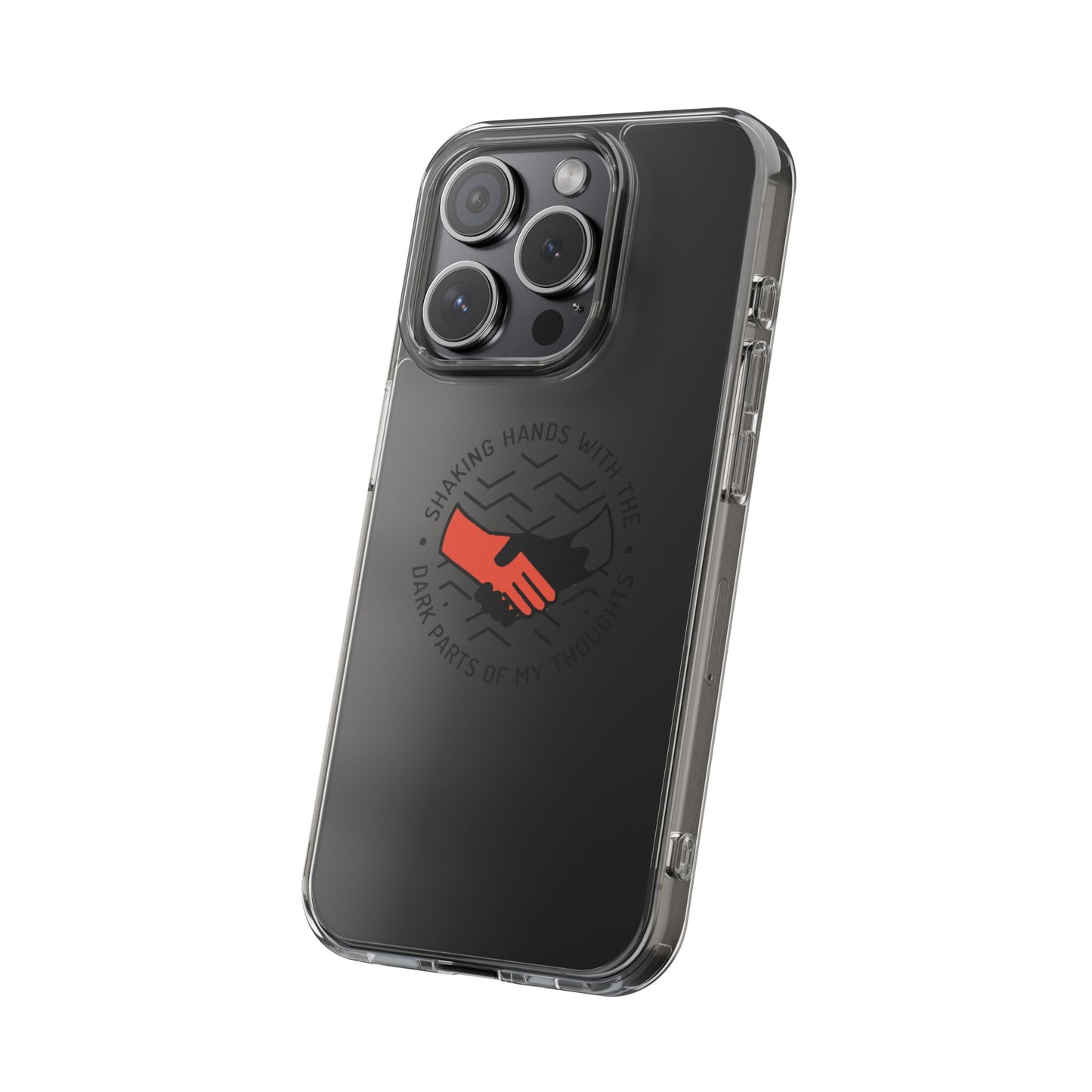 Dark Grip Clear Case