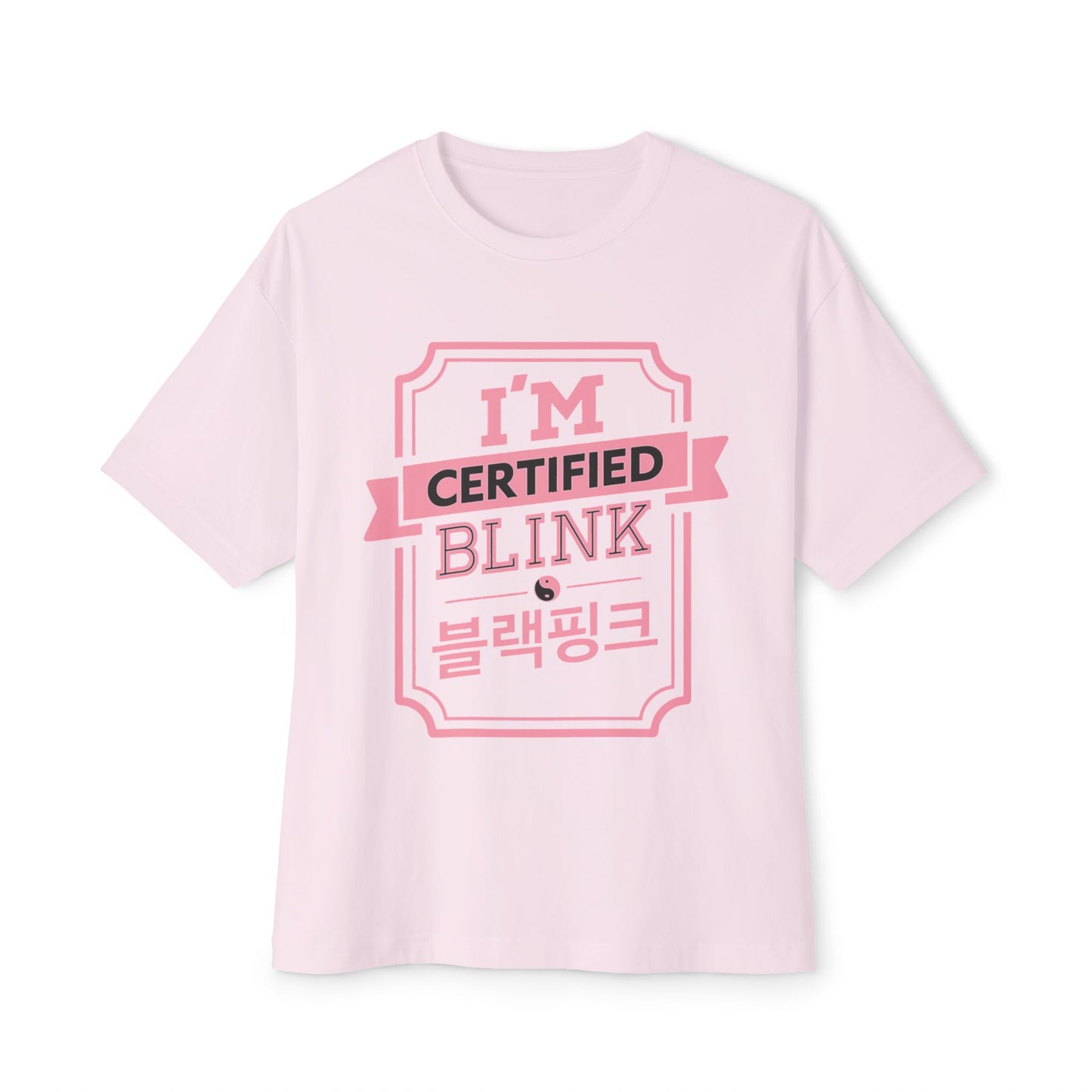 Certified BLINK Badge – Oversized Boxy Tee