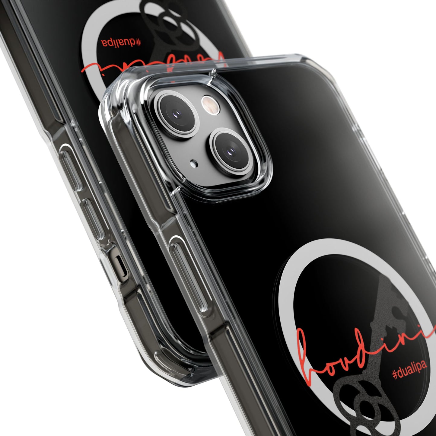 Cursive Spell “Houdini” Magnetic Clear Impact case