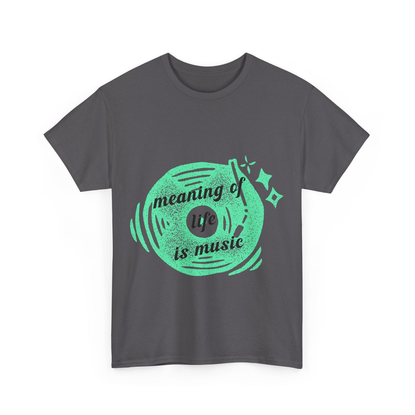 Vinyl Dreams Speak Unisex Heavy cotton tee