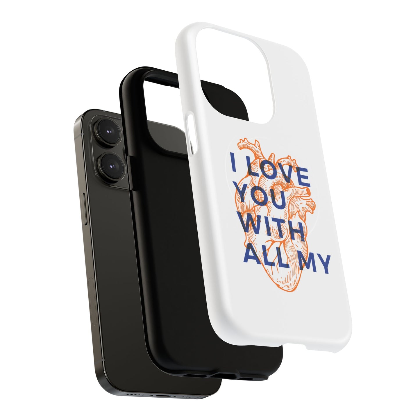 All My Heart Anatomical Art Tough Magnetic Case