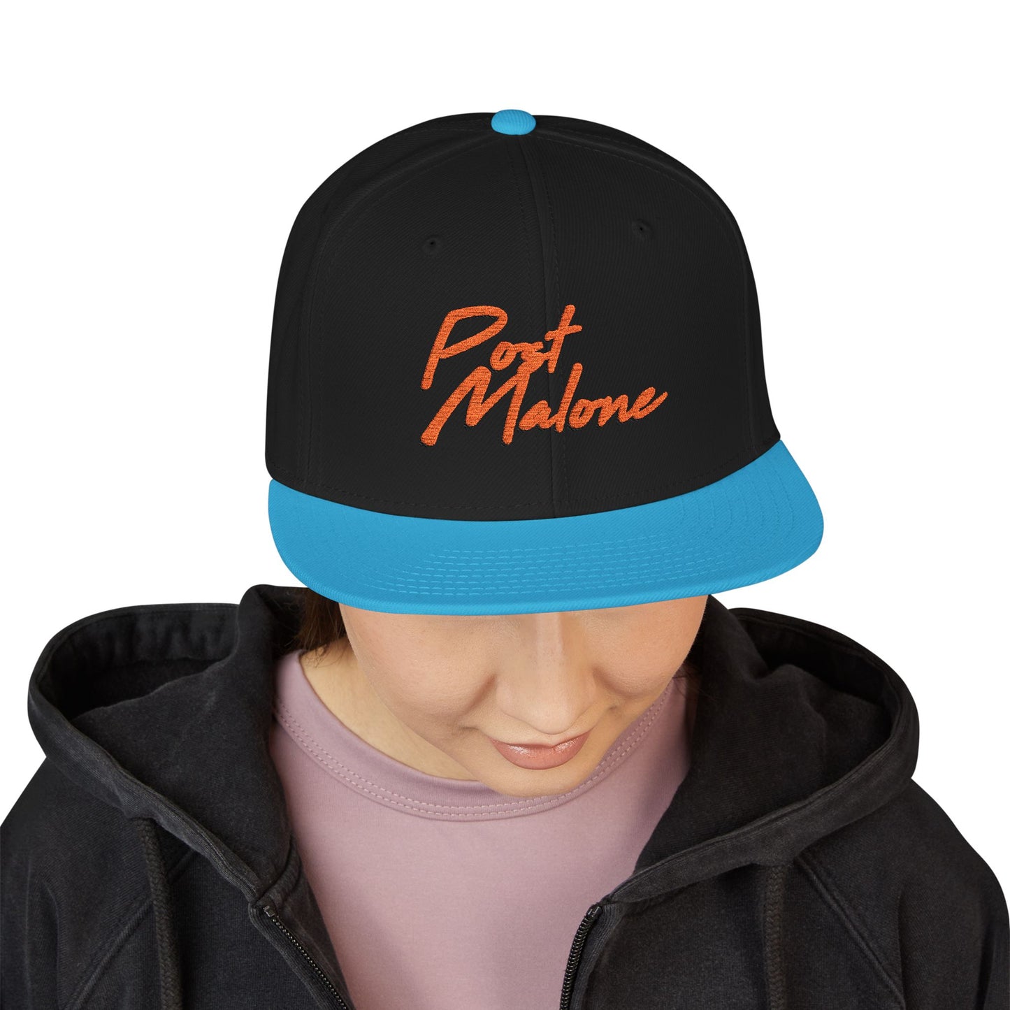 Snapback (Embroidery) – Post Melone Name Design