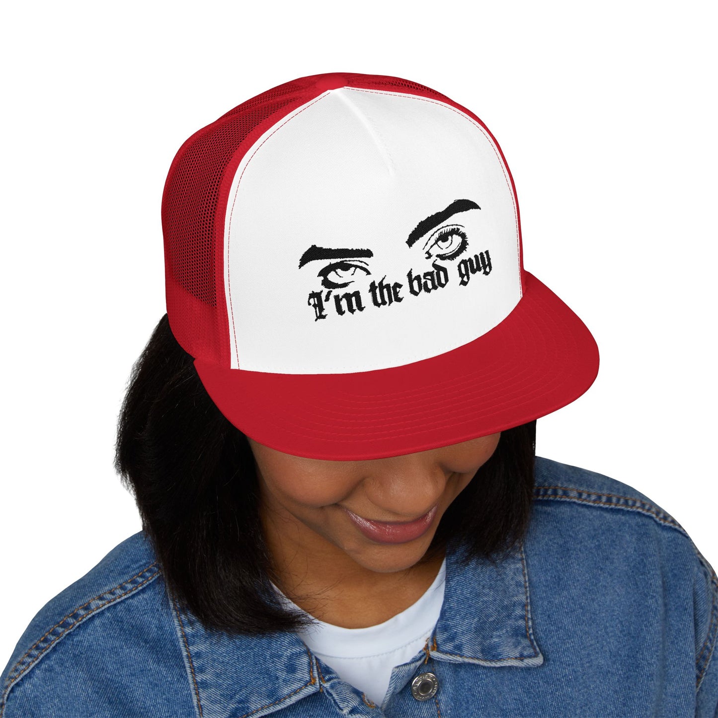 Eyes & Shadows Gothic Trucker Cap