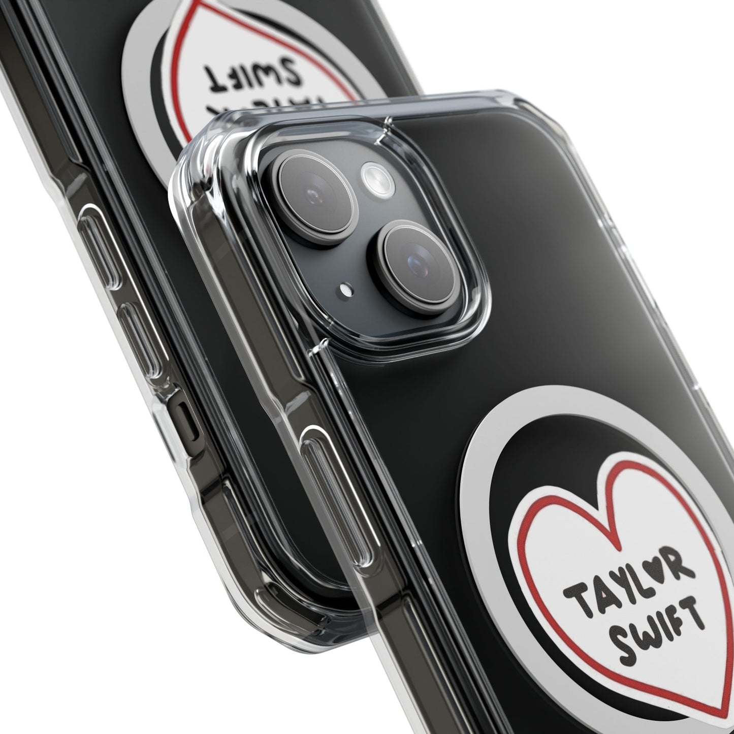 Heartbeats & Midnights Magnetic clear Impact Case