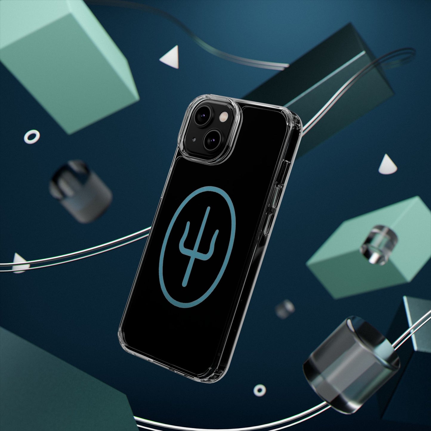 Split Mark Clear Case